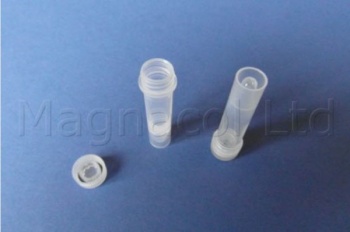 Plastic Skirted Centrifuge Tubes 1.5mm With Screw Cap - Pack of 500